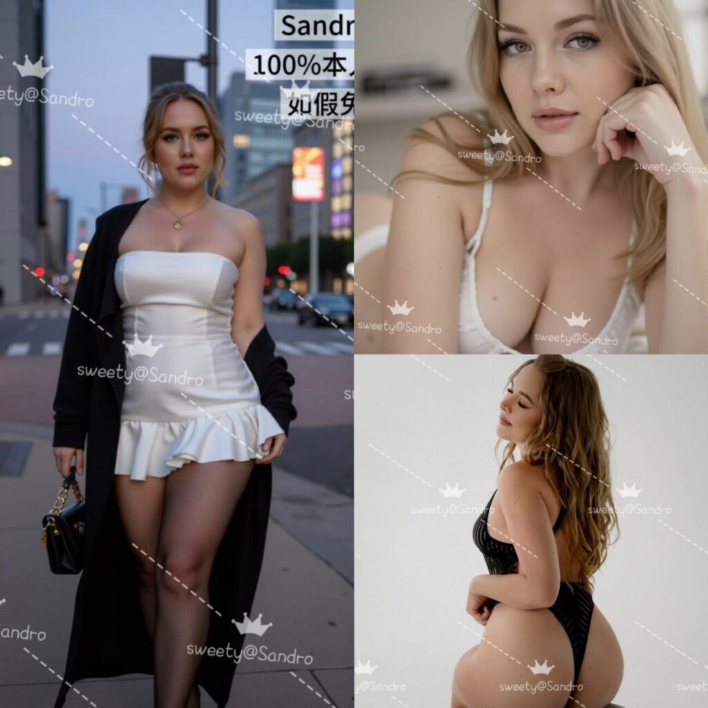 ‼️本土挖掘！纯俄罗斯鬼妹【Sandro🇷🇺】美剧女主既视感！金发碧眼！洋🐴开骑！